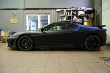 Ferrari F430 TuNero Novitec Rosso вид сбоку